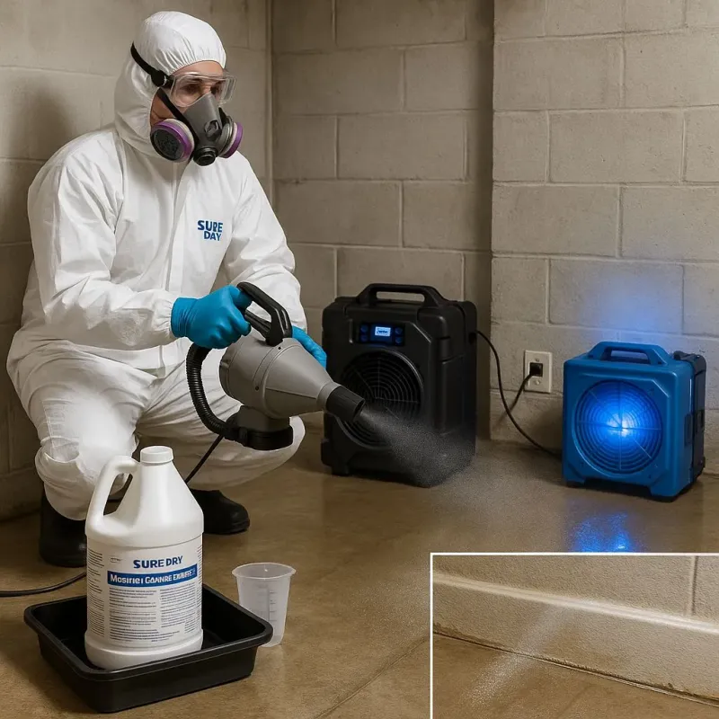 Sanitization and Odor Removal process in Sheridan, IL