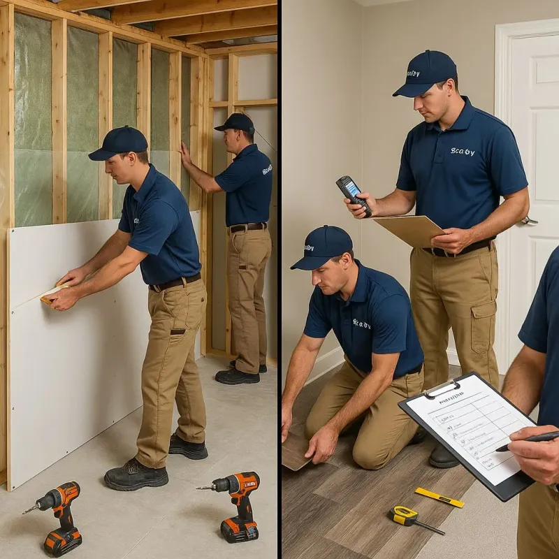 Repairs and Reconstruction process in Sheridan, IL