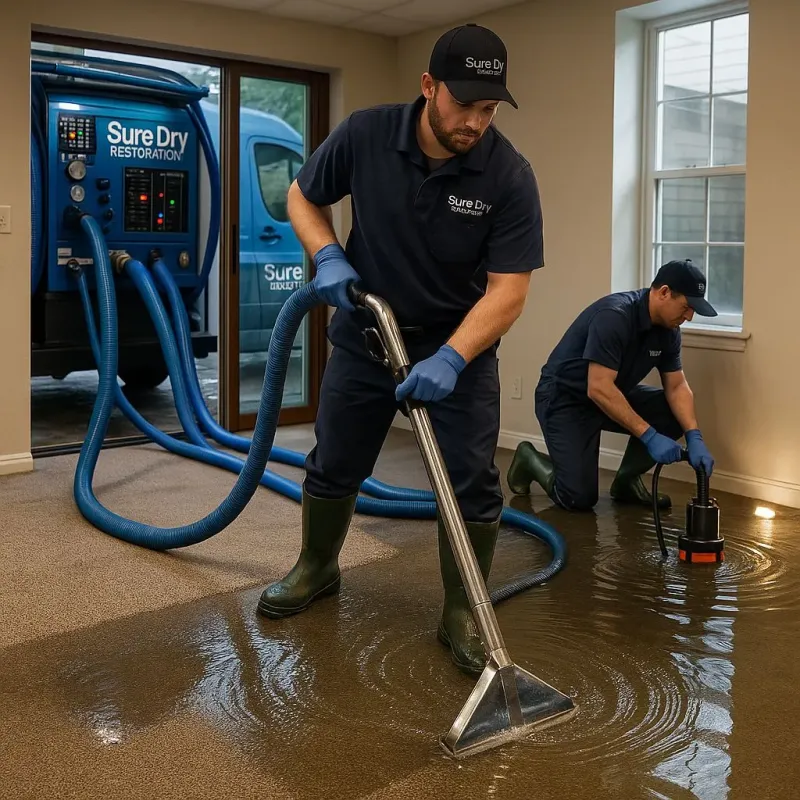 Water Extraction and Removal process in Sheridan, IL